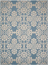 Safavieh Cottage COT908F Light Blue and Beige