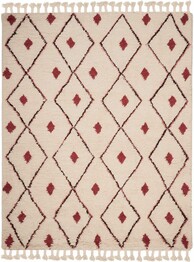 Safavieh Casablanca CSB727A Ivory and Fuchsia