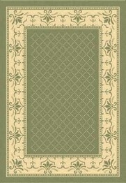 Safavieh Courtyard CY0901-1E06 Olive and Natural