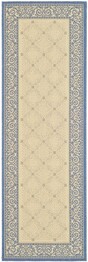 Safavieh Courtyard CY1502-3101 Natural and Blue