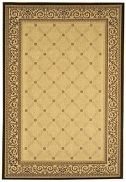 Safavieh Courtyard CY1502-3901 Sand and Black