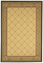 Safavieh Courtyard CY1502-3901 Sand and Black