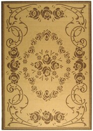 Safavieh Courtyard CY1893-3001 Natural and Brown
