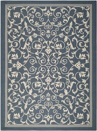 Safavieh Courtyard CY2098-268 Navy and Beige