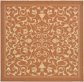 Safavieh Courtyard CY2098-3202 Terracotta and Natural