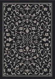 Safavieh Courtyard CY2098-3908 Black and Sand