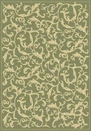 Safavieh Courtyard CY2653-1E06 Olive and Natural