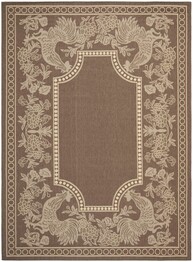 Safavieh Courtyard CY33053409 Chocolate and Natural