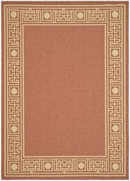 Safavieh Courtyard CY5143A Rust and Sand