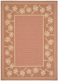 Safavieh Courtyard CY5148A Rust and Sand