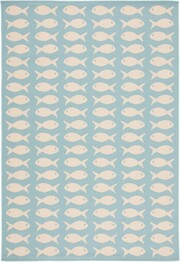 Safavieh Courtyard CY6013223 Aqua and Beige