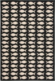 Safavieh Courtyard CY6013256 Black and Beige