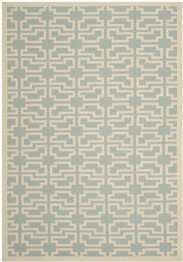 Safavieh Courtyard CY6015223 Aqua and Beige