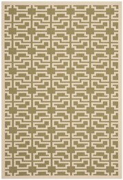 Safavieh Courtyard CY6015244 Green and Beige