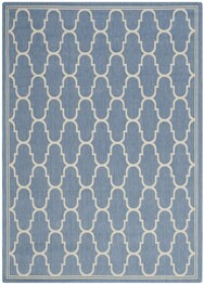 Safavieh Courtyard CY6016243 Blue and Beige