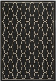 Safavieh Courtyard CY6016266 Black and Beige