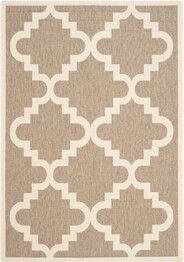 Safavieh Courtyard CY6017242 Brown and Beige