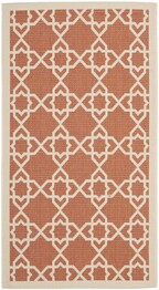 Safavieh Courtyard CY6032-241 Terracotta and Beige