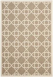 Safavieh Courtyard CY6032242 Brown and Beige