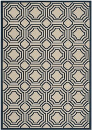 Safavieh Courtyard CY6112-258 Beige and Navy