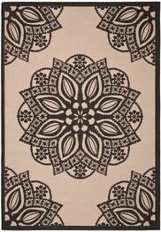 Safavieh Courtyard CY6139256 Beige and Black