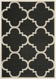 Safavieh Courtyard CY6243266 Black and Beige