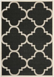 Safavieh Courtyard CY6243266 Black and Beige