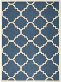 Safavieh Courtyard CY6243268 Navy and Beige