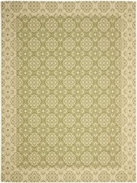 Safavieh Courtyard CY6550-24 Green and Creme
