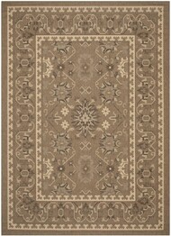 Safavieh Courtyard CY6727-22 Brown and Creme