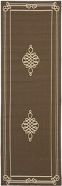 Safavieh Courtyard CY6788-204 Chocolate and Cream