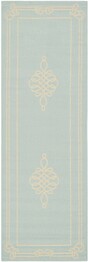 Safavieh Courtyard CY6788-25 Aqua and Cream