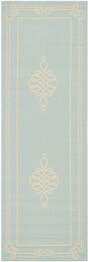 Safavieh Courtyard CY6788-25 Aqua and Cream