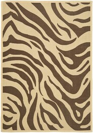 Safavieh Courtyard CY6858402 Cream and Chocolate