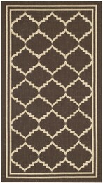Safavieh Courtyard CY6889-204 Chocolate and Cream
