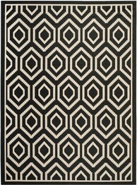 Safavieh Courtyard CY6902266 Black and Beige