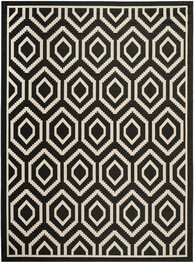 Safavieh Courtyard CY6902266 Black and Beige