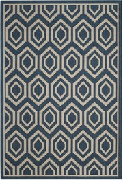 Safavieh Courtyard CY6902268 Navy and Beige