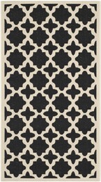 Safavieh Courtyard CY6913-266 Black and Beige