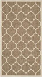 Safavieh Courtyard CY6914-242 Brown and Bone