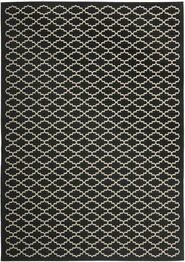 Safavieh Courtyard CY6919-226 Black and Beige