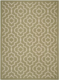 Safavieh Courtyard CY6926244 Green and Beige