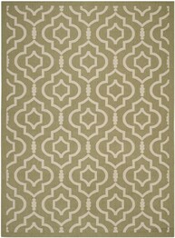 Safavieh Courtyard CY6926244 Green and Beige