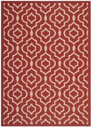 Safavieh Courtyard CY6926-248 Red and Bone