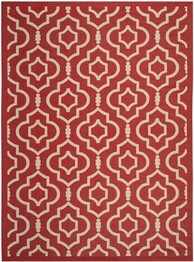 Safavieh Courtyard CY6926248 Red and Bone