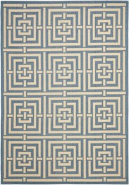 Safavieh Courtyard CY6937-23 Blue and Bone