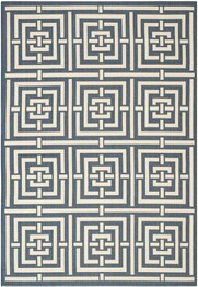 Safavieh Courtyard CY6937-268 Navy and Beige