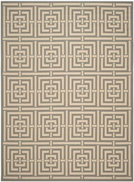 Safavieh Courtyard CY693765 Grey and Cream