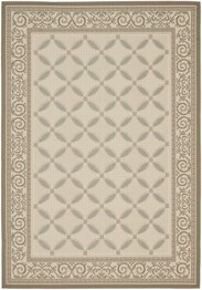 Safavieh Courtyard CY7107-79A18 Beige and Dark Beig