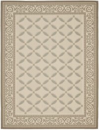 Safavieh Courtyard CY710779A18 Beige and Dark Beig